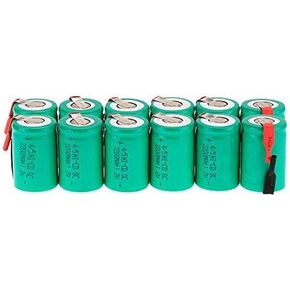 Ni-Cd Rechageble Batteries, 1.2V 2200 mAh 4/5Sub C Battery in Kuwait