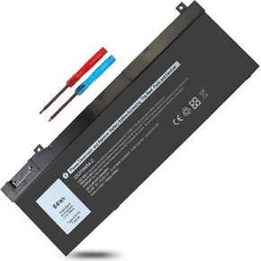 64 wh 5TF10 Battery Replacement for Dell Precision 7730 7740 7530 7540 P34E Series Notebook 3878 15R 5521 5537 17R 5737 Latitude 3540 4WY7C FW1MN V8VNT P28F P26E P40F GHXKY Laptop Computer Battery. in Kuwait