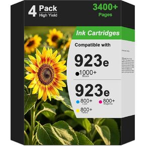 923 Ink Cartridge Compatible for Office Jet Pro 8125e 8120e 8135e for 923xl in Saudi Arabia
