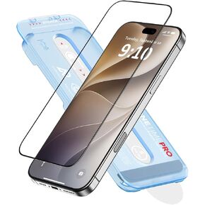 FLOLAB NanoArmour ONETIME PRO for iPhone 18 Pro Max Screen Protector, Compatible with 17 Pro Max Anti-Reflective,PolarSpectra Anti-Rainbow, Tempered Glass, Ultra Clear, Infinity Edge, Easy Install, Reinfored-Edge in Saudi Arabia