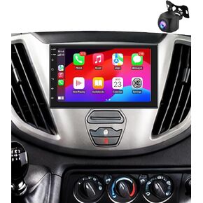 Car Radio for Ford Transit 150/250/350 2015-2019 Base Radio Without 4.2-Inch Screen, 7-Inch 2GB+64GB Stereo with Wireless Apple CarPlay & Android Auto, GPS, 5GHz WiFi, Bluetooth, AHD Camera in Saudi Arabia