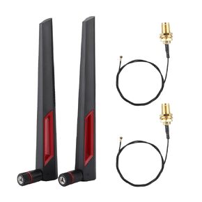2PCS AC688 WiFi Antenna Cable Set for and Router, Enhanced Signal Strength for M.2/NGFF Wireless Card in Kuwait