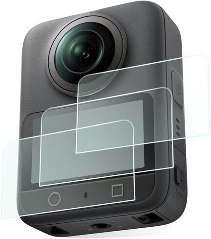 TG Camera Screen Protectors for DJI Osmo360 Camera-3PCs in Saudi Arabia