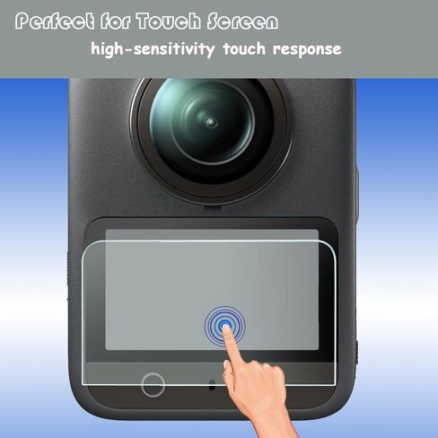 TG Camera Screen Protectors for DJI Osmo360 Camera-3PCs in Saudi Arabia