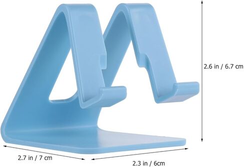 Adjustable Phone Holder for Desk Mobile Phone Stand with Non-Slip Base Charging Cable Slot Low Center of Gravity Design for Home Office Travel 2.75 X 2.36 X 2.63 in in Saudi Arabia