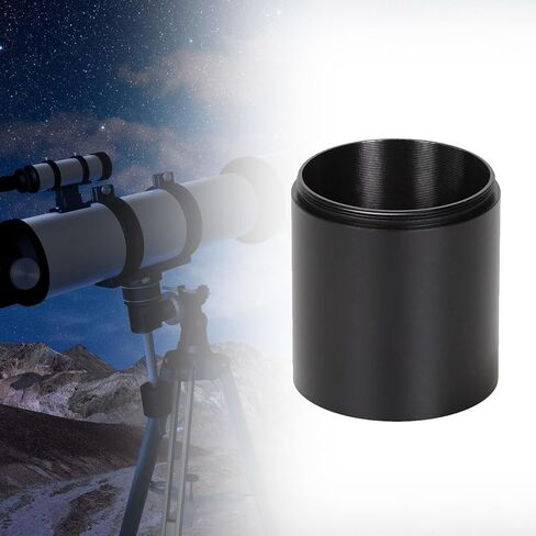 Anodized Aluminum Astronomy Photography Adapters Tube M48x0.75mm Thread for Telescopes and Imaging Devices Aluminum Alloy Extension Tube in Saudi Arabia