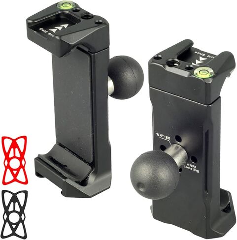 Aluminum Car Bike Motorcycle Phone Holder with 20mm Ball Mount Compatible with Tackform Bulletpoint FANAUE 20mm (0.787 inches) Ball Double Socket Arm in Kuwait