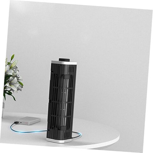 CLISPEED Portable Laptop Cooling Stand with Adjustable Wind Fan, Aluminum Alloy and Abs Material, Easy to Install Holder with Rear Plugs, Suitable for Laptop and Phone Use in Kuwait