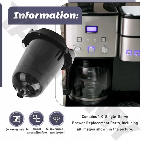 SS-15P1 Single-Serve Brewer Replacement Parts Compatible with Cuisi-nart SS-15CH, SS-12, SS-15, SS-15W, SS-15WP1 in Saudi Arabia