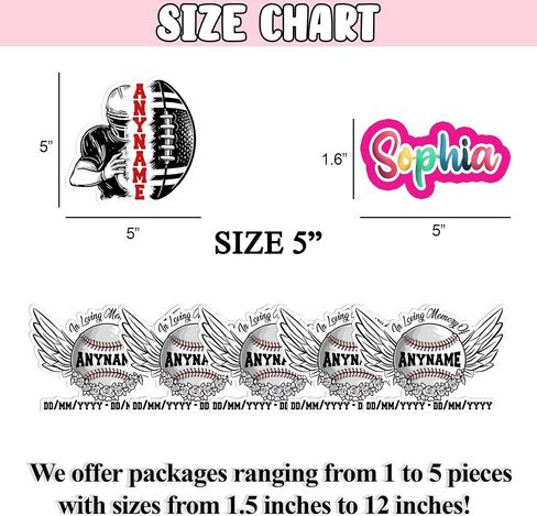 in Loving Memory of Baseball Player Time and Name Sticker Personalized Memorial Sport Decal Waterproof Vinyl Decal for Water Bottles Tumblers Laptops Hard Hat Cars Kindle for Women Men Teachers in Saudi Arabia