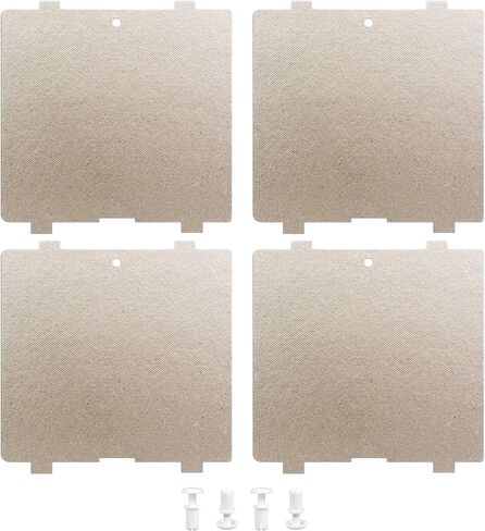 4Pcs MCK69074904 Microwave Waveguide Cover Mica Sheet for LG LMC0975AS, LMC0975SB, LMC0975ST, LMC1275SB, Replaces MCK69074904 MCK69074903 MCK69074902 WB03X27704 in Saudi Arabia