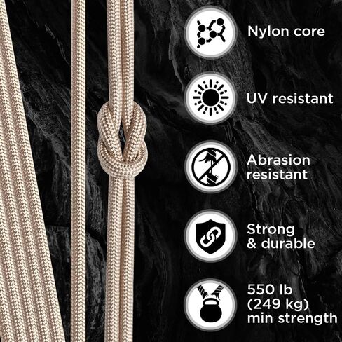 TECEUM Paracord Rope Type III 550 – Tactical MIL-SPEC – Outdoor para Cord in Kuwait