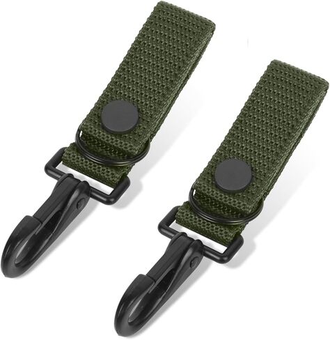 2 Pack Duty Belt Key Holder, Heavy Duty Belt Key Holder with Metal Key Ring & Nylon Strap in Saudi Arabia