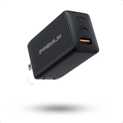 67W USB C Charger, 3-Port GaN Wall Charger, Foldable PPS PD Fast Charger Block for MacBook Pro/Air, iPhone 17/16 Pro Max, iPad Pro, Samsung Galaxy S26/25 in Saudi Arabia