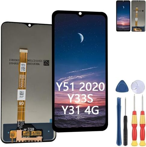 شاشة عرض جديدة تعمل باللمس لشاشة VIVO Y51 / Y33S / Y31 4G LCD تستبدل الأجزاء بالأدوات. in Kuwait