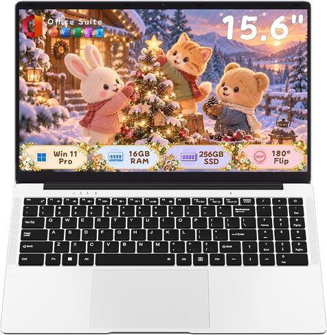 Laptop Computer Win11 Pro Office Suite for Home Student Business in Kuwait