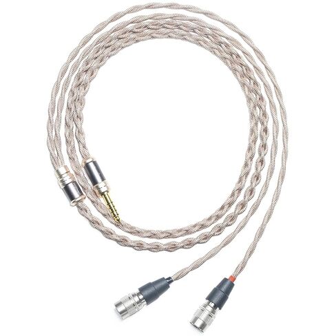 كابل سماعة رأس نحاسي كريستالي 6N فردي لـ Dan Clark Audio/MrSpeakers AEON 2 Noire ETHER C Flow AEON 2 NOIRE X ETHER 2 STEALTH EXPANSE E3 4.4 مم كابل ترقية سماعة رأس Hi-Fi متوازن (قابس 4.4 مم) in Kuwait