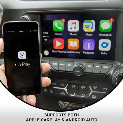 12V Fast Dual-Port Cigarette Lighter USB Car Charger Kit, USB-C & A, Black in Saudi Arabia