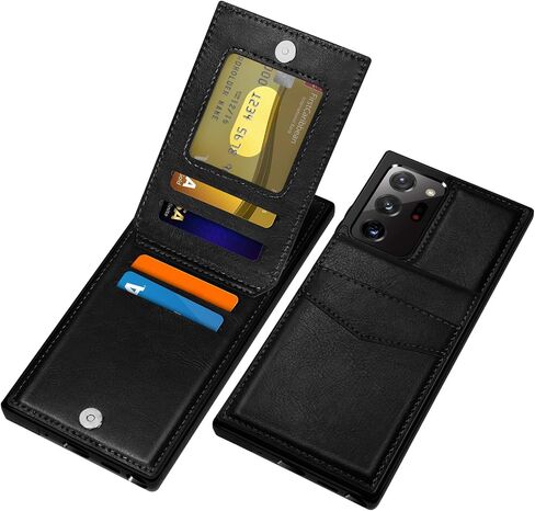 COOYA for Samsung Galaxy Note 20 Ultra Case Wallet Case, with Card Holder in Kuwait
