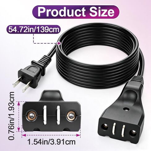 Deep Fryer Cord Compatible with Hamilton Beach & Masterbuilt, 125V/15A in Saudi Arabia