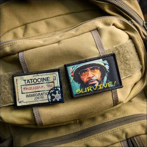 Tatooine Passport Morale Patch, 2x3 Hook & Loop in Kuwait
