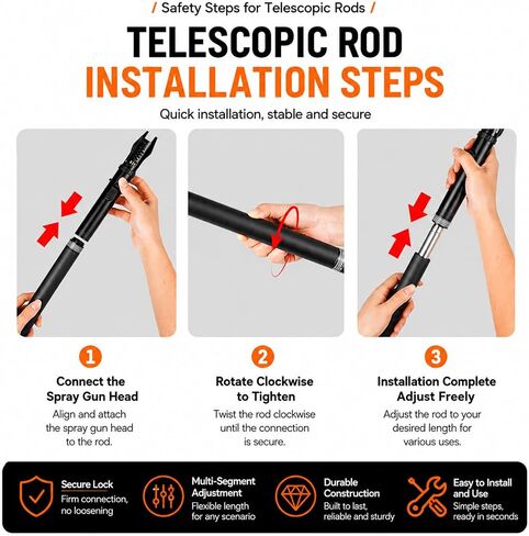 Extendable Torch Lighter, Retractable Length (16.9"-41"), Refillable & Adjustable Windproof Flame with Safety Lock, Long Lighter for Grill, Camping, Candle, Fireplace(Without Butane) in Saudi Arabia
