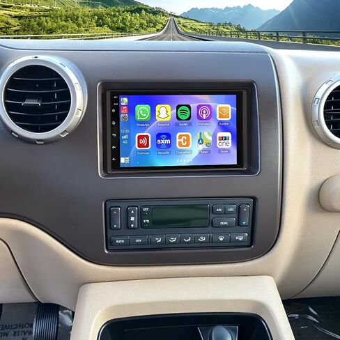 4+64G Android 13 Car Stereo for Ford Expedition 2003-2004 with CarPlay Android Auto, 7 Inch Touchscreen Car Radio Player Audio Receivers Headunit with GPS Navi Mirror Link Split Screen FM RDS SWC in Saudi Arabia