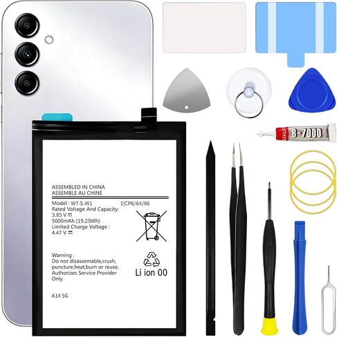 Galaxy A14 5G Replacement Battery,5000mAh WT-S-W1 in Kuwait