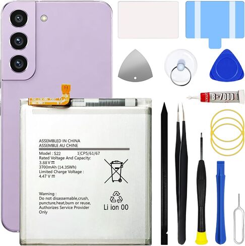 Galaxy S22 Replacement Battery,3700mAh EB-BS901ABY in Kuwait