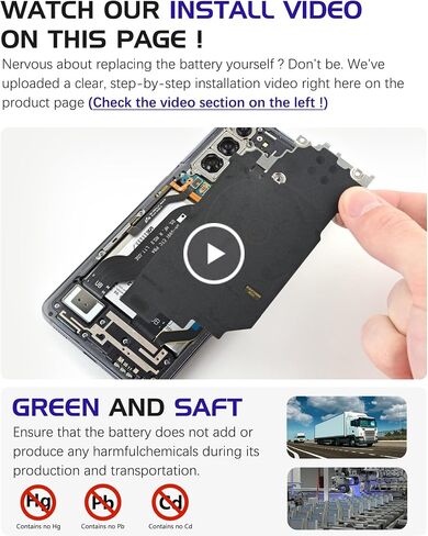 Galaxy S22 Replacement Battery,3700mAh EB-BS901ABY in Kuwait