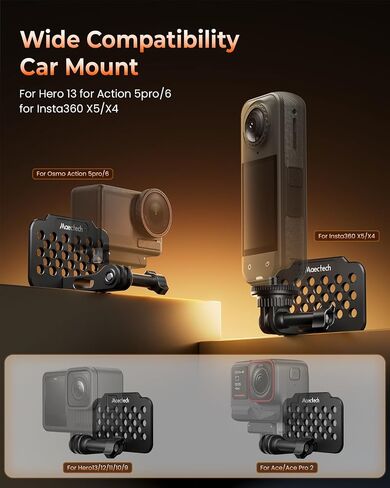 No Drill Grille FPV Low Angle Mount for Hero13 for Action 5Pro in Saudi Arabia