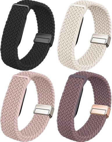 Nylon Braided Bands Compatible with Google Fitbit Air,4 Pack in Saudi Arabia