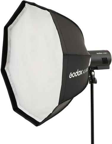 Godox Flash AD-S60S Softbox for AD300Pro Flash, Compact Light Modifier for Soft Even Illumination, Smooth Light Transitions for Portrait and Product Photography, Studio and On-Location Use in Kuwait