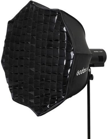 Godox Flash AD-S60S Softbox for AD300Pro Flash, Compact Light Modifier for Soft Even Illumination, Smooth Light Transitions for Portrait and Product Photography, Studio and On-Location Use in Kuwait