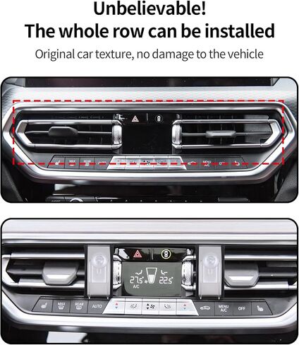 Car Phone Mount for BMW X3 2022-2024, X4 2022-2025 Accessories,Magsafe Clip in Saudi Arabia