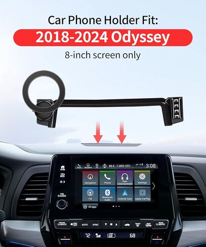 Car Phone Holder for Honda Odyssey 2018-2024 Magsafe Accessories 8"Screen in Saudi Arabia