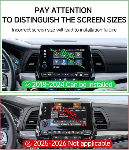 Car Phone Holder for Honda Odyssey 2018-2024 Magsafe Accessories 8"Screen in Saudi Arabia
