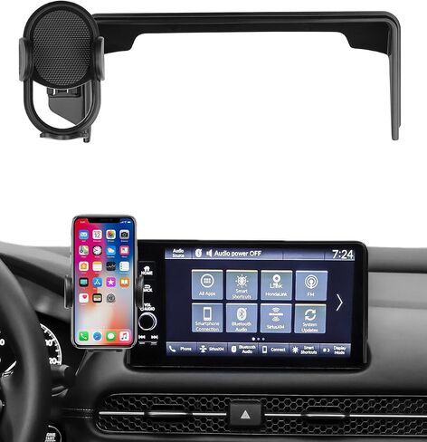 Autorder Custom Fit for Car Phone Holder Honda HRV HR-V/CRV CR-V 2023-2025 2026 Accessories Phone Mount 7/9-Inch Screen Cell Phone Automobile Cradles Hands-Free 360 Degree Rotation in Kuwait