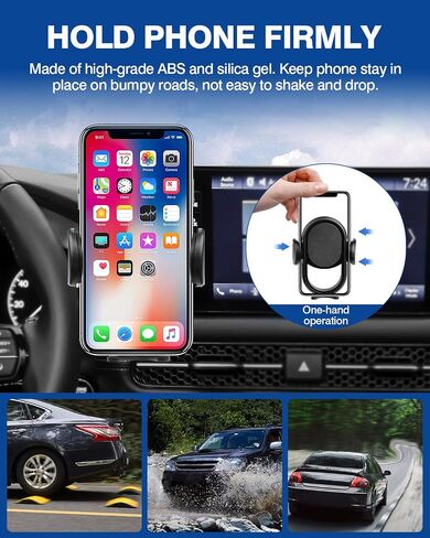 Autorder Custom Fit for Car Phone Holder Honda HRV HR-V/CRV CR-V 2023-2025 2026 Accessories Phone Mount 7/9-Inch Screen Cell Phone Automobile Cradles Hands-Free 360 Degree Rotation in Kuwait
