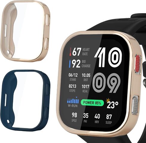 Soft TPU Watch Bumper for Amazfit Bip Max, Shockproof Anti-Scratch Protective Frame in Saudi Arabia