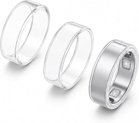 Marchred Oura Ring 5 Cover, 3 Pack Clear TPU Ring Protector, Ultra-Thin in Saudi Arabia
