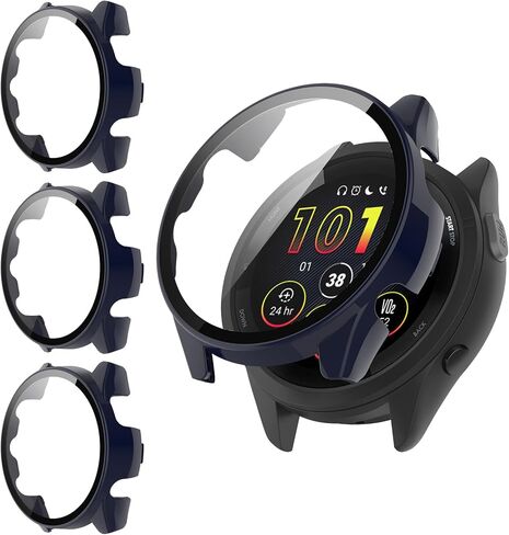 3 Pack for Garmin Forerunner 265 Screen Protector Case in Saudi Arabia
