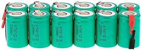 Ni-Cd Rechageble Batteries, 1.2V 2200 mAh 4/5Sub C Battery in Kuwait