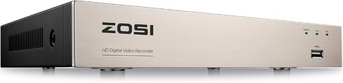 ZOSI 1080P H.265+ 8CH Hybrid 4-in-1 CCTV DVR Recorder with 2TB Hard Drive in Saudi Arabia