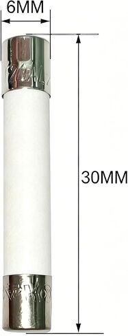 20Amp Microwave Fuse Ceramic Fuse 20 Amp 250V Slow-Blow Compatible with GE WB27X10388 LG Samsung Whirlpool Kenmore Amana KitchenAid Universal SFE 20 Amp Fuse(5 Pack) in Saudi Arabia