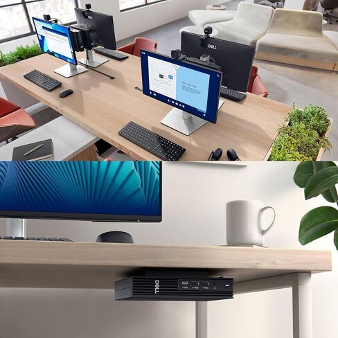 Dell Pro Micro QCM1250 Mini Desktop Computer, New OptiPlex Version AI PC for Business&Home, Intel Core i5-14500T, 8GB DDR5, 256GB PCIeSSD, Dual 4K Display Support, USB-C, Win11, WOWPC Recovery Bundle in Saudi Arabia