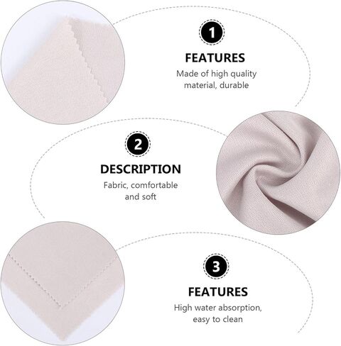 LABRIMP 100pcs Microfiber Lens Cloth for Glasses and Instrument Cleaning in Saudi Arabia