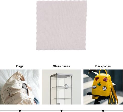 LABRIMP 100pcs Microfiber Lens Cloth for Glasses and Instrument Cleaning in Saudi Arabia