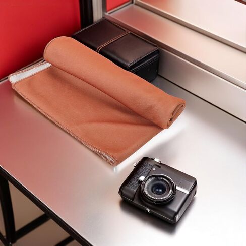 Camera and Lens Wrap Cloth, Blending Fabric, Khaki, 20cm in Saudi Arabia