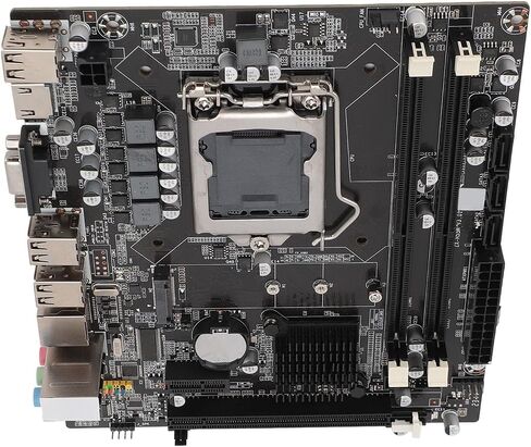H55 Desktop Motherboard H55 Computer Motherboard Professional M.2 NGFF LGA 1156 Slot DDR3 8 Channel Memory 4 Phase Power Supply Gaming Motherboard in Saudi Arabia